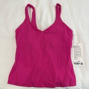 Lululemon align tank waist length sonic pink